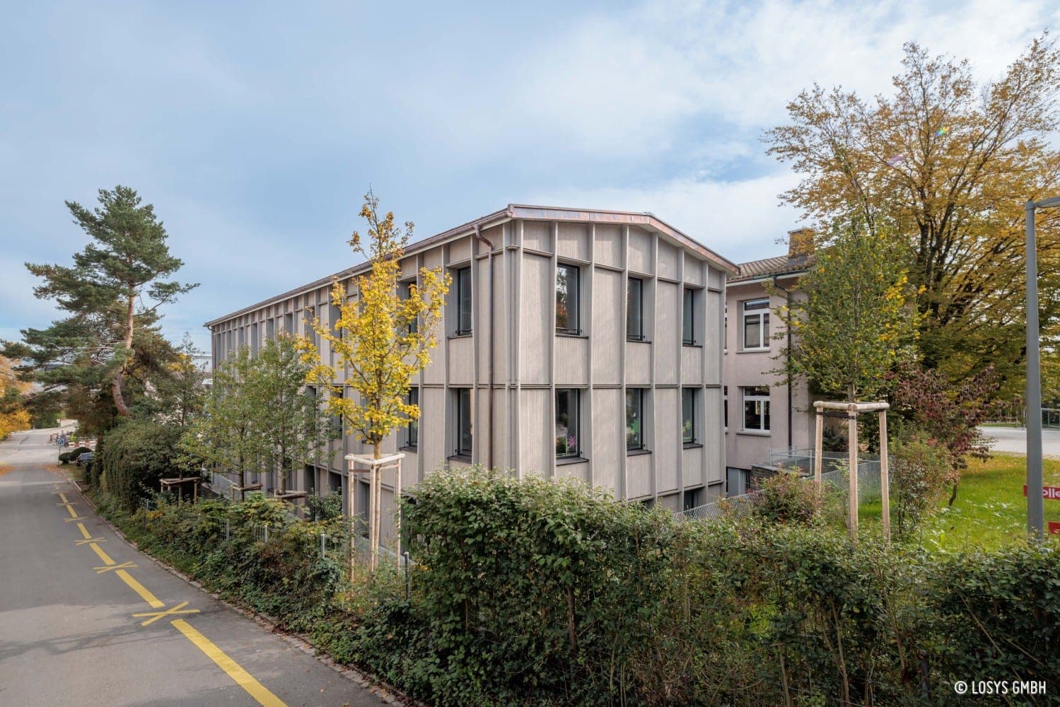 Umbau, Sanierung und Erweiterung Oberstufenschulanlage Feld + Berg