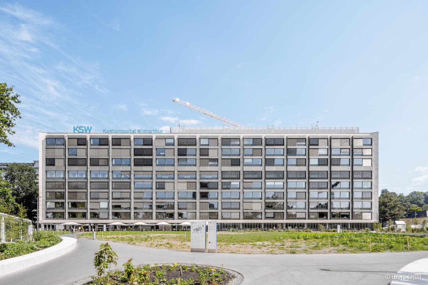 KSW Kantonsspital Winterthur Ersatzneubau Hochhaus